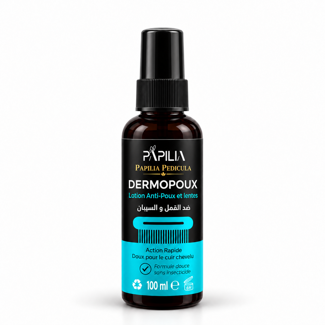 Dermopoux Lotion anti-poux et lentes - DERMOPOUX – Image 1